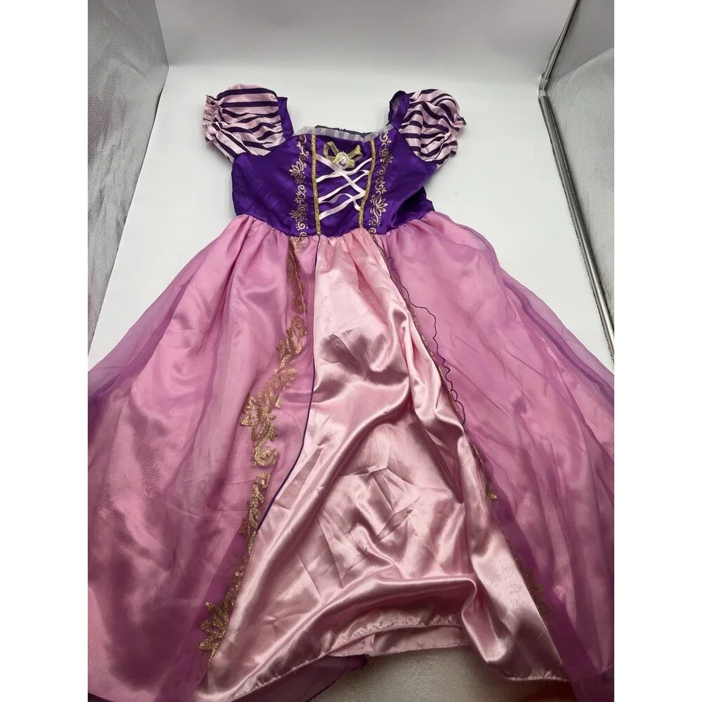 Dressy Daisy Girls Rapunzel Princess Dress Costume Purple/Pink Glitter Size 14